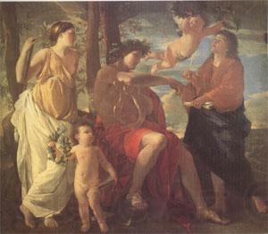 Nicolas Poussin The Inspiration of the Poet (mk05) Spain oil painting art